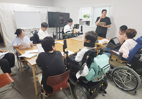 장애인권영화 제작 활동 활동사진4